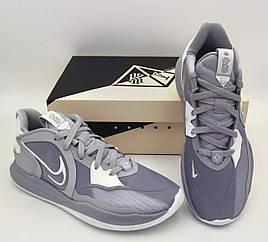 Eur40-46 Nike Kyrie 5 Low Wolf Grey Кайрі баскетбольні кросівки сірі
