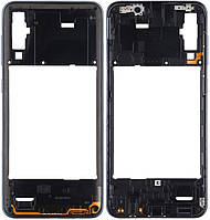 Рамка корпуса Samsung A505 Galaxy A50 черная