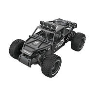 Радиоуправляемая игрушка Sulong Toys OFF-ROAD CRAWLER RACE (матовый черный, металл. корпус, аккум.6V, 1:14)