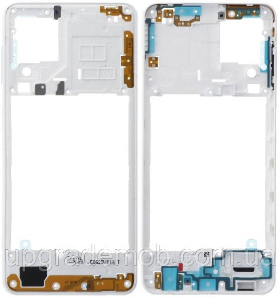 Рамка корпусу Samsung A225 Galaxy A22 4G біла, фото 1