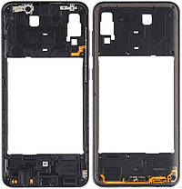 Рамка корпусу Samsung A305 Galaxy A30 чорна