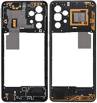 Рамка корпусу Samsung A325 Galaxy A32 4G чорна Awesome Black