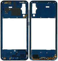 Рамка корпусу Samsung A505 Galaxy A50 синя