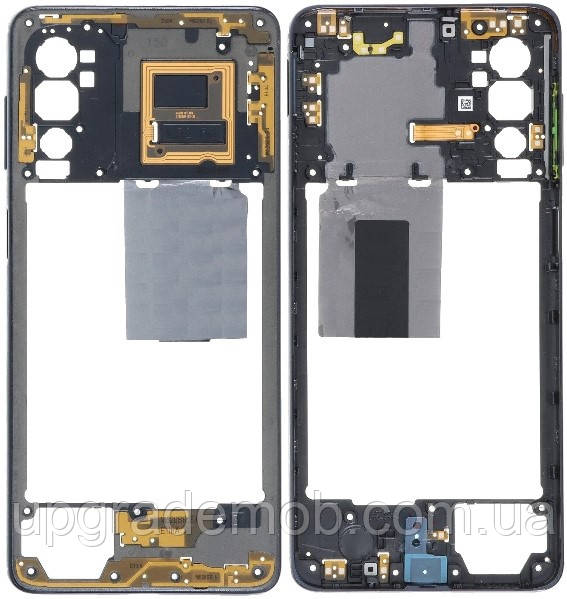 Рамка корпусу Samsung M526 Galaxy M52 чорна Blazing Black, фото 1