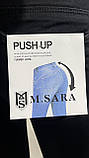 Жіночі чорні джинси M.Sara Push up розміри 26-31, фото 11