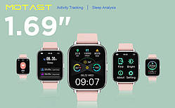 Motast Smart Watch 2022 Годинники для жінок, Фітнес-трекер 1,69-дюймовий сенсорний екран SmartWatch