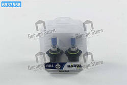 Лампа розжарювання TWIN SET HB4 12V 55W RANGE POWER WHITE (вир-во Narva) 48626S2
