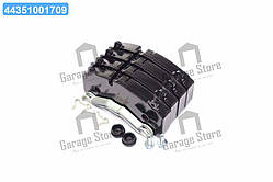 Колодка гальм. диск. HIGH POWER (компл. на вісь) SBS2220 (RIDER) RD 29195PRO