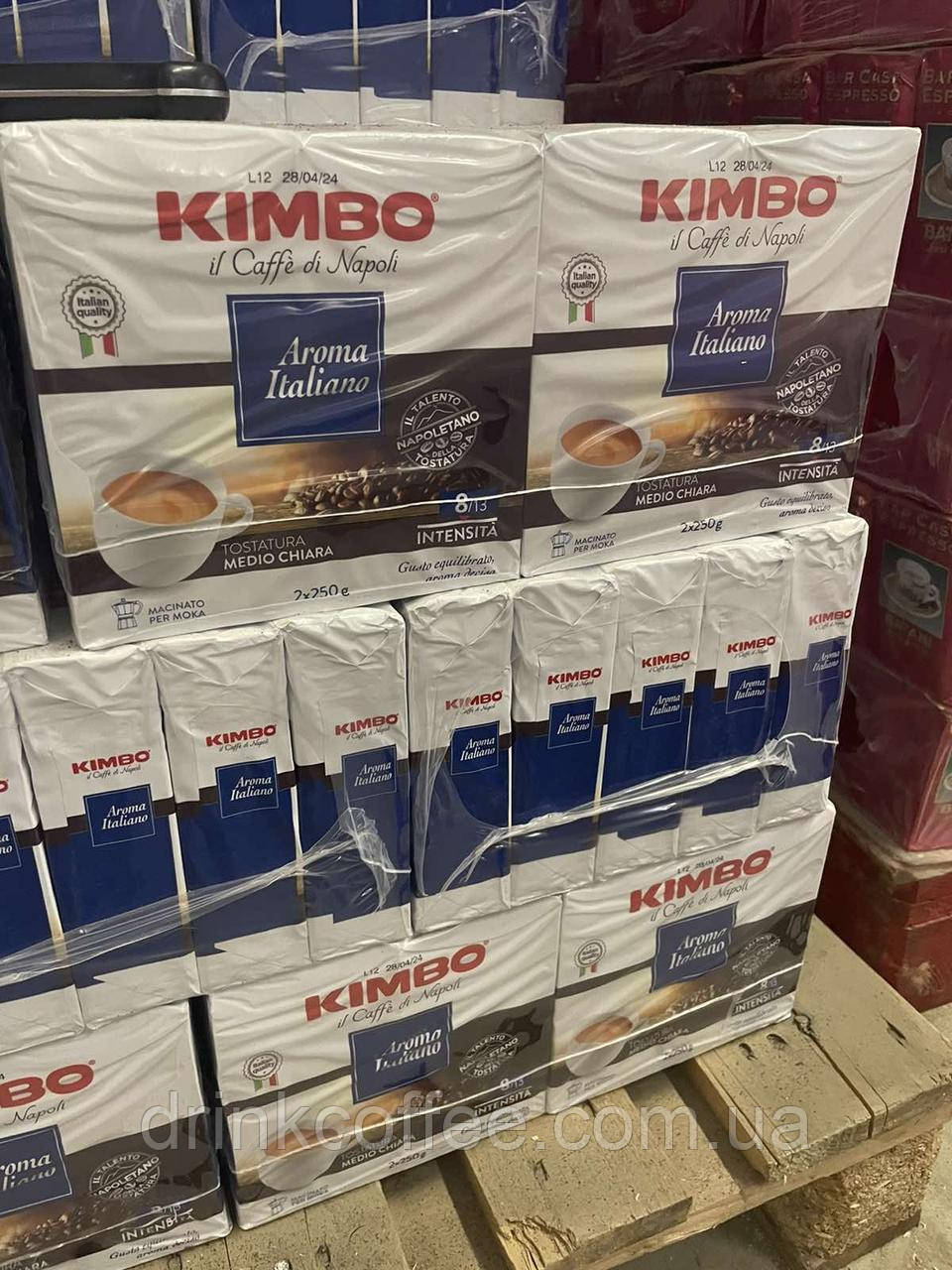 Кава KIMBO Aroma Italiano, мелена, Італія, 250g, фото 1
