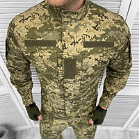 Форма пиксель, Костюм тактический ЗСУ (46-58р) Пиксельная военная форма с карманами под наколенники MAR