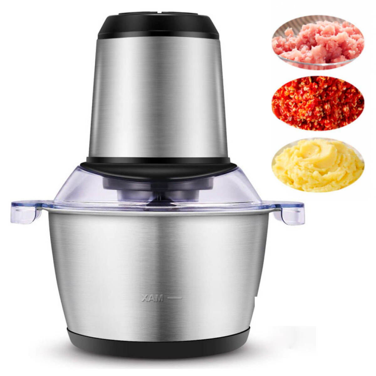 Блендер измельчитель 2л, 800 Вт Cooking machine / Кухонный мини комбайн ...