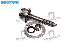 Вал первинний КПП ЗІЛ 130 у зборі (підшипники вир-во RIDER) RIDER RD130-1701025-В