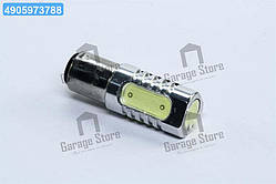 Лампа LED двоконтактний вказівників поворотів і стоп-сигналів 4SMD Мега-LED BAY15d 12V WHITE <TEMPES tmp-09BAY