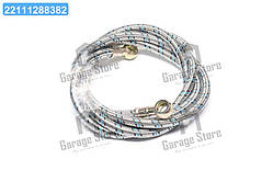 Паливопровід низького тиску PTFE нержавіючий. обплетення (L=2300 мм під зливний болт М14) ПРЕМІУМ 1221-1101480