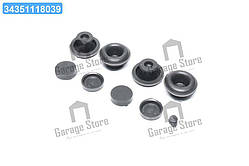 Р/к циліндра гальмівного робочого колісного УРАЛ (3-і найменування, манжета з вирізом) 375-3501030-01-РК