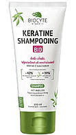Органічний шампунь з кератином для відновлення волосся Keratine Shampooing Bio, 200 мл