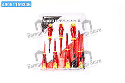 Набір викруток діелектричних ізольованих до 1000 V. 7 шт. [20/40], компл(YATO ) YT-2828