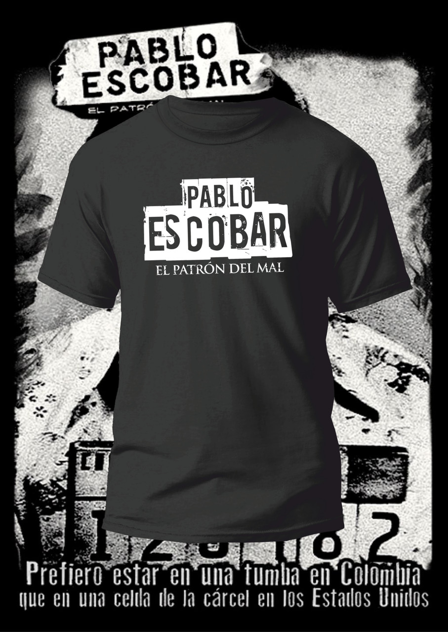 Футболка YOUstyle Па́бло Ескоба́р 0998 S Black, фото 1