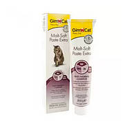 GimCat Malt-Soft Paste Extra 200г Паста мальт для виведення шерсті у котів