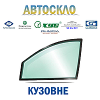 Переднее правое дверное стекло на Acura MDX (2006-2013) / Акура MDX, зеленое теплозащитное,