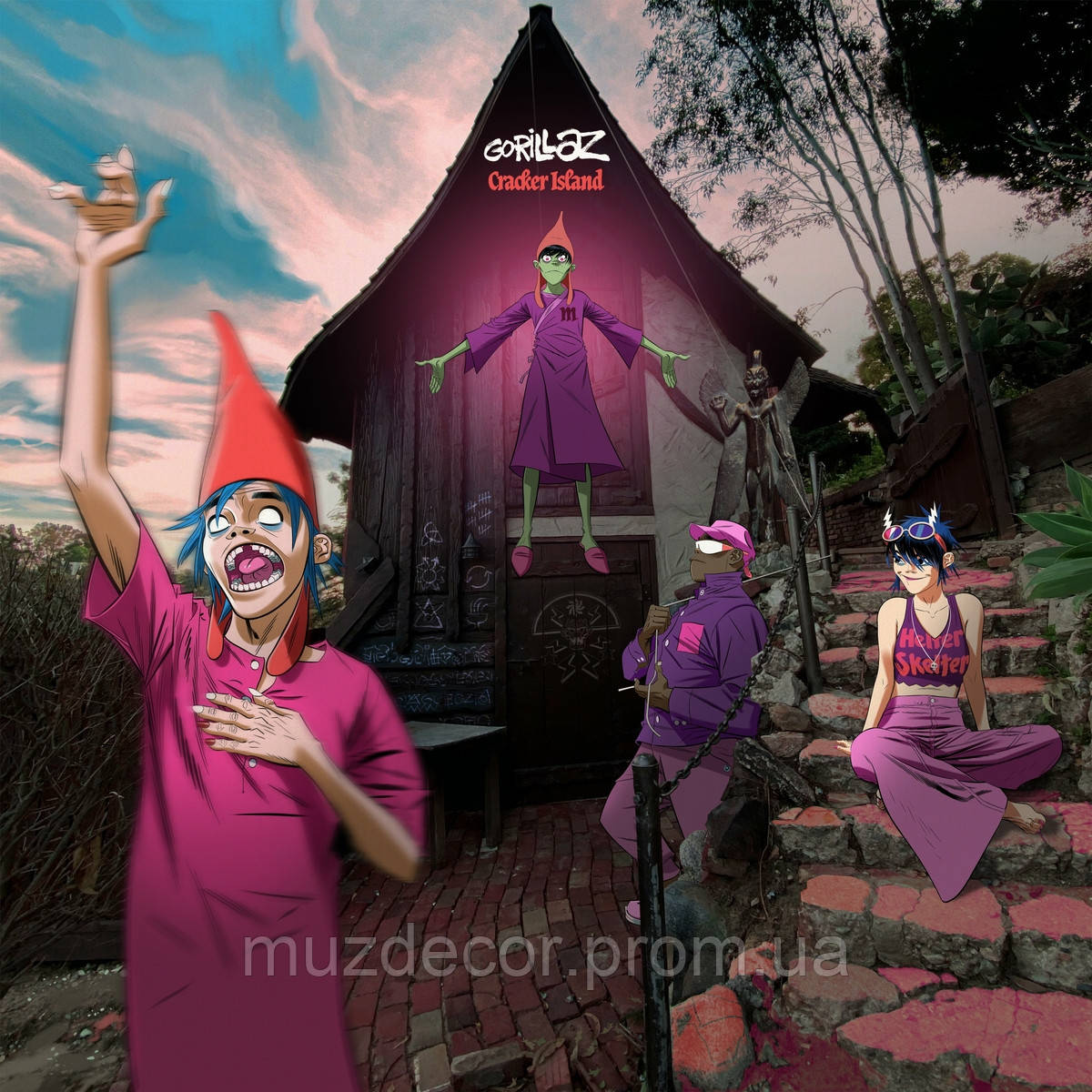 Gorillaz - Cracker Island (Deluxe) - 2023, AUDIO CD (CD-R)