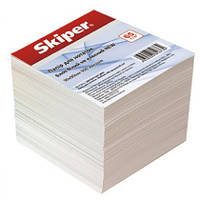 Бумага для заметок Skiper белая не клееная 90 х 90 мм 900л. SK-1711