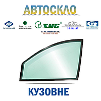 Переднее правое дверное стекло на Volvo S80 | V70 | XC70 (2007-2023) / Вольво Вольва S80 | V70 | XC70, зеленое