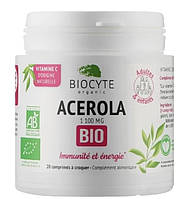 Таблетки жувальні для імунної системи Acerola Bio, 20 шт
