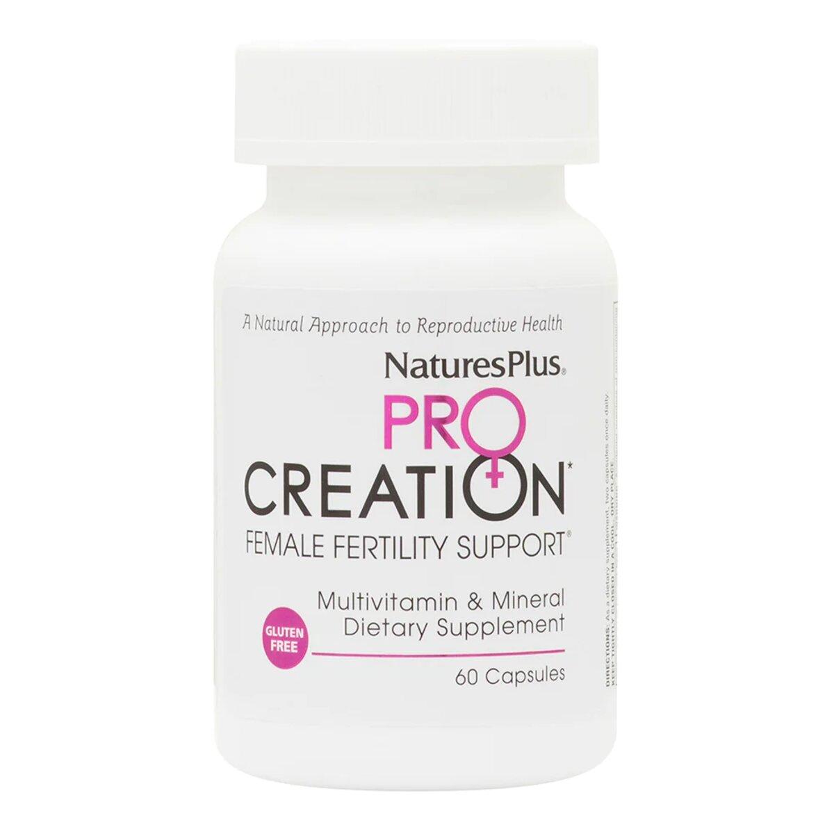 Мультикомплекс для Підтримки Жіночої Репродуктивної Системи, ProCreation, Natures Plus, 60 гельових капсул