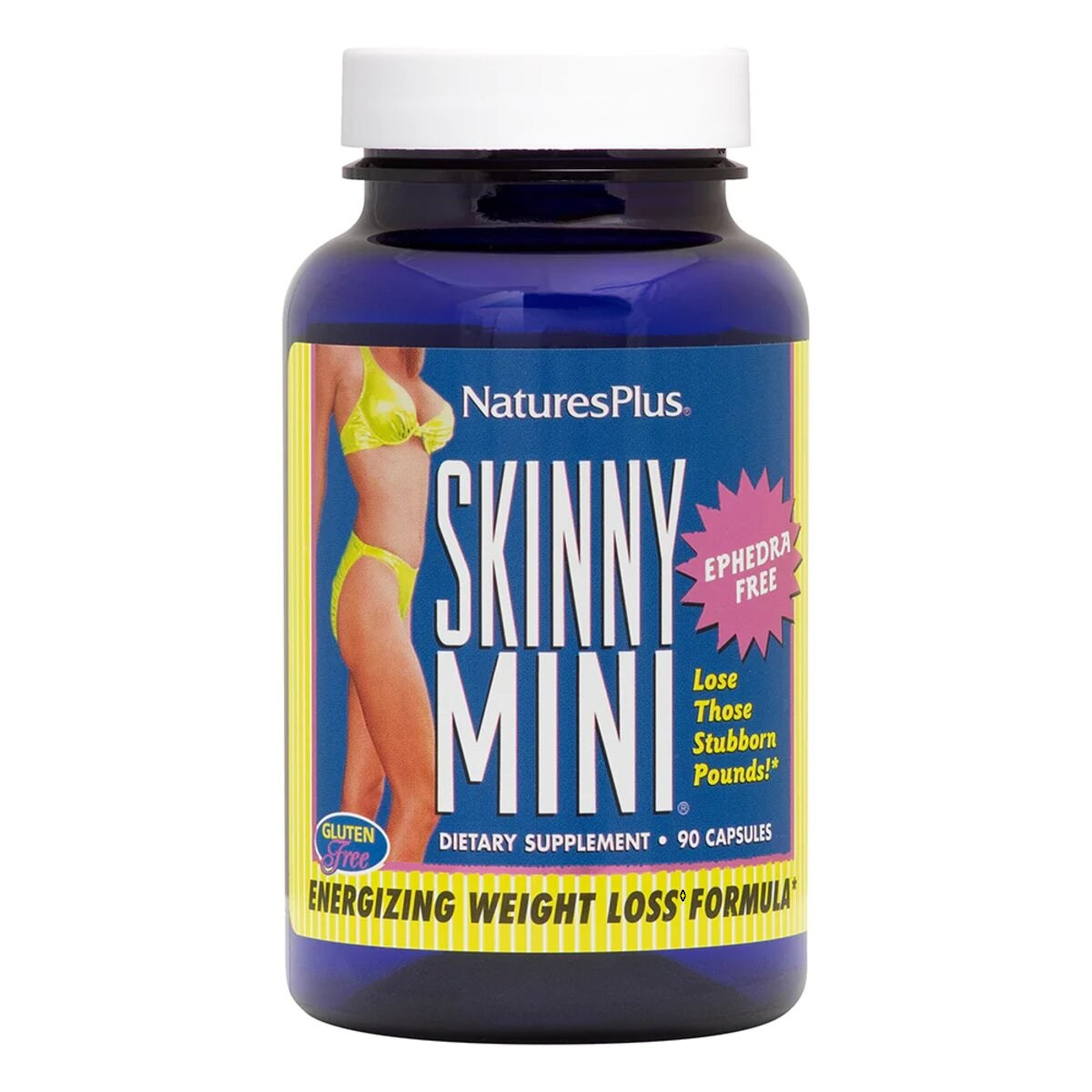 Комплекс для Похудения, Skinny Mini, Natures Plus, 90 гелевых капсул