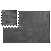 Мат-пазл (ластівчин хвіст) Springos Mat Puzzle EVA 180 x 120 x 1.2 см FM0005A Graphite Poland, фото 3