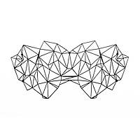 Маска на обличчя Bijoux Indiscrets - Kristine Mask, вінілова, клейове кріплення, без зав'язок