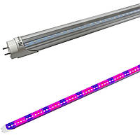 Фітолампа 16W T8-1.2F для рослин LEDMAX (4 red 2 blue) професійна, корпус алюміній