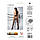 Колготки з відкритим доступом, контрастна подвійна резинка TIOPEN 015 black 1/2 (20 den) — Passion, фото 7