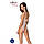 Боді з ажурним декором та відкритим кроком Ursula Body white S/M — Passion, фото 3