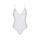 Боді з ажурним декором та відкритим кроком Ursula Body white S/M — Passion, фото 4