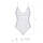 Боді з ажурним декором та відкритим кроком Ursula Body white S/M — Passion, фото 6