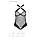 Сітчастий боді з халтером Amanda Body black L/XL - Passion, фото 6