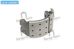 Колодка гальм.  4230,4234 перед/зад. (міст КААЗ, 180мм.) у зборі 52642-3501092