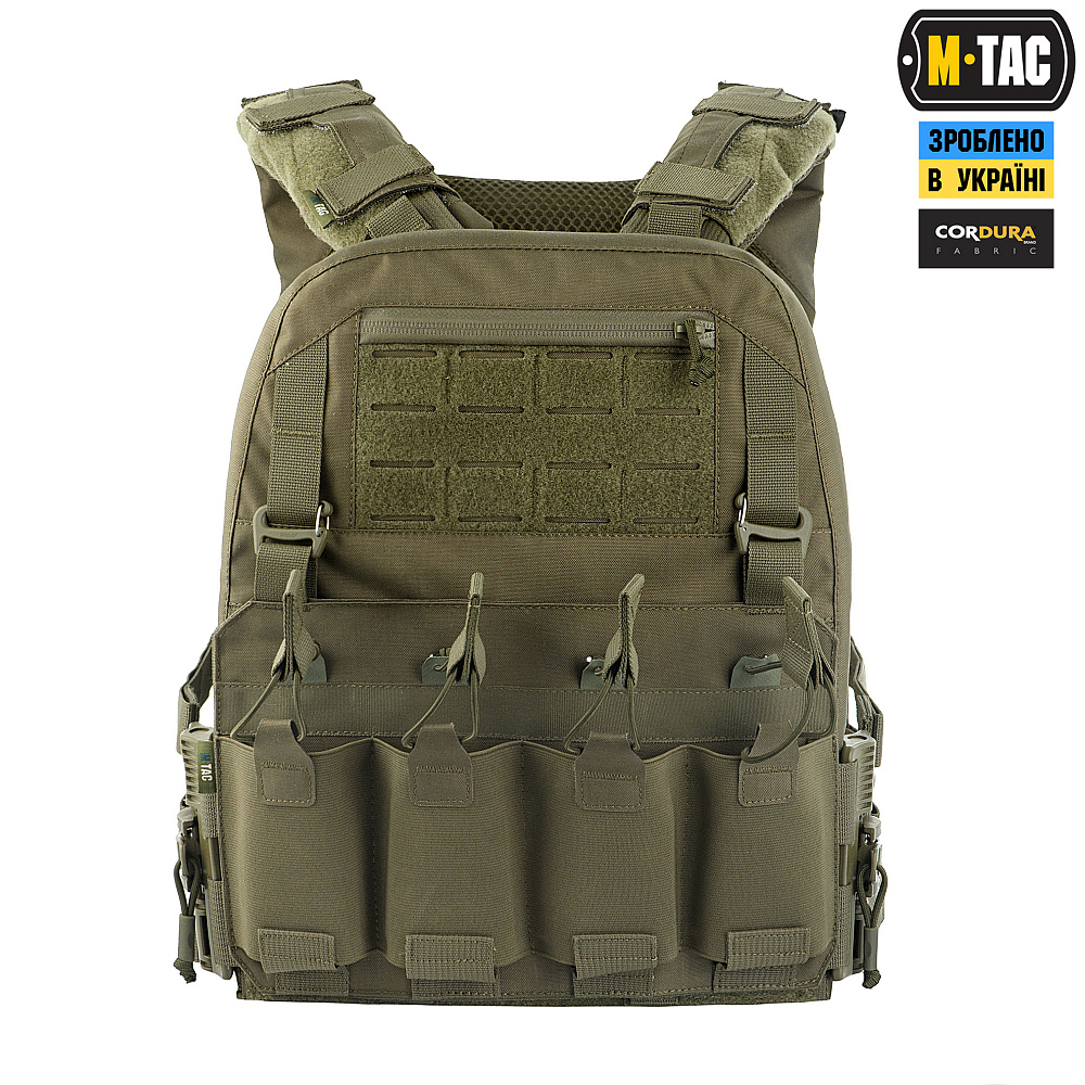 Плитоноска швидкоскидна M-Tac Cuirass QRS XL Хакі
