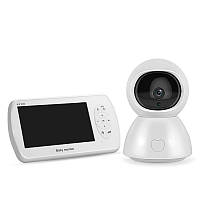 Видеоняня baby monitor с 5" монитором INQMEGA BM288 с датчиком температуры подсветкой и запись видео