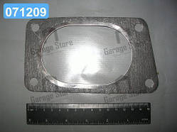 Прокладка фланця труби приймальної КрАЗ (вир-во АвтоКрАЗ) 6505-1203002