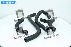 Патрубки опалювача  21082 інж. (компл. 4 шт.)  DK-1316