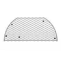 Маска на обличчя Bijoux Indiscrets - Louise Mask, вінілова, клейове кріплення, без зав'язок