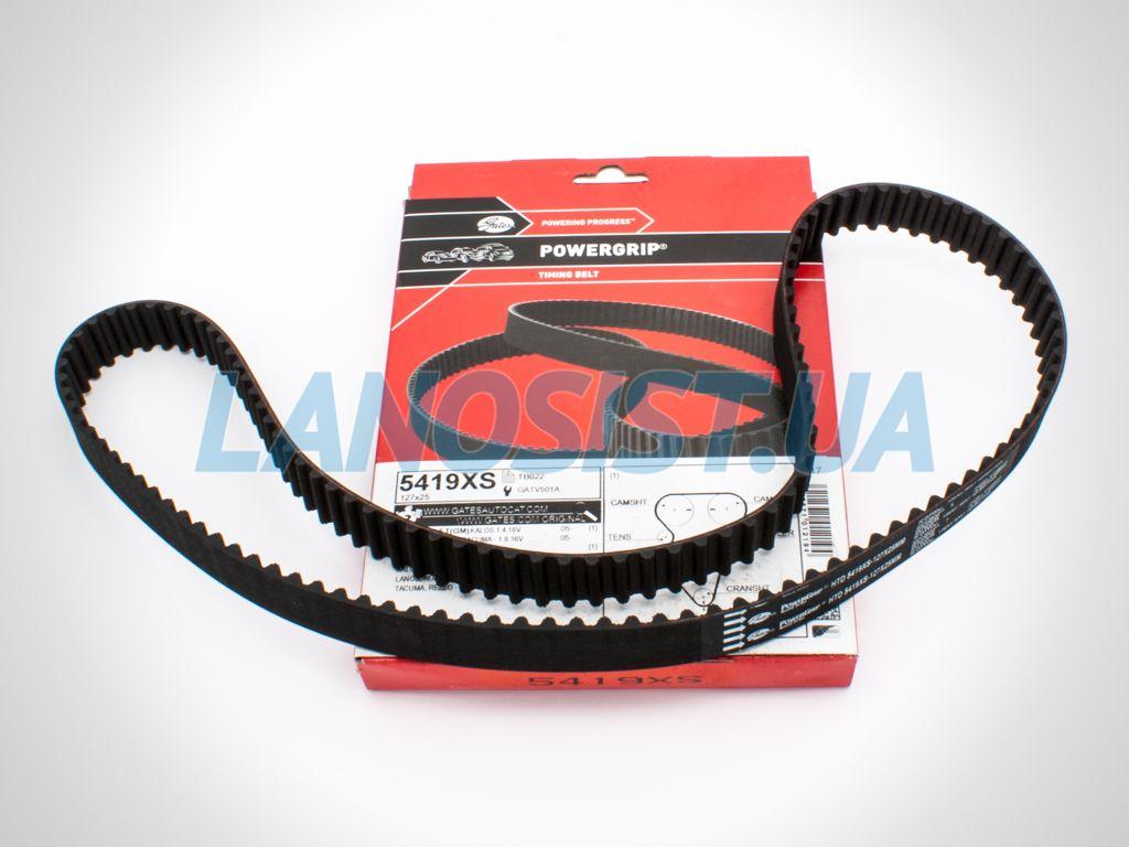 Ремінь ГРМ Ланос Нубіра Нексія Авео Лачетті Такума 1.6 Gates 5419XS