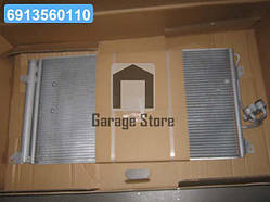 Конденсатор кондиціонера AUDI, VOLKSWAGEN (вир-во Nissens) 94667