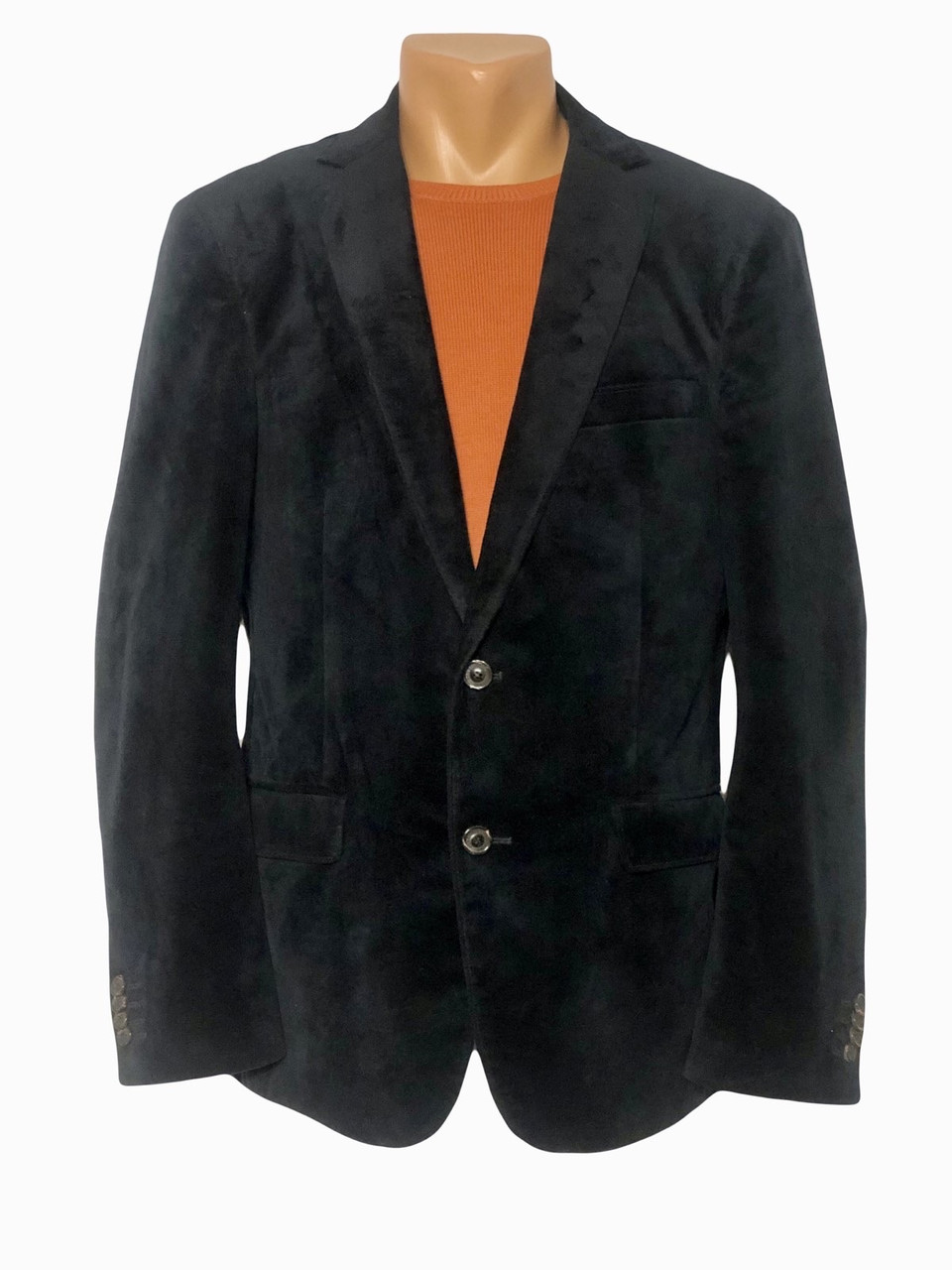 Велюровий чоловічий піджак Benstone 46-48 розмір