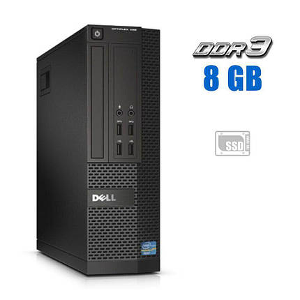 Комп'ютер Dell OptiPlex XE2 D07S SFF/ Core i3-4330/ 8 GB RAM/ 240 GB SSD/ HD 4600, фото 1