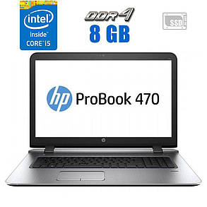 Ноутбук HP ProBook 470 G3 / 17.3" (1600x900) TN / Intel Core i5-6200U (2 (4) ядра по 2.3 — 2.8 GHz) / 8 GB, фото 2