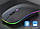 Безшумна Бездротова Миша iMice PM1 2.4G + Bluetooth для ноутбуків і планшетів Чорна з підсвіткою, фото 3